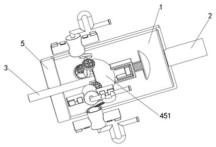 Energy-saving and environment-friendly furnace flue gas treatment device