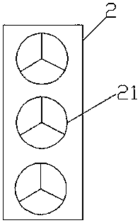 A plywood hot-press setting device