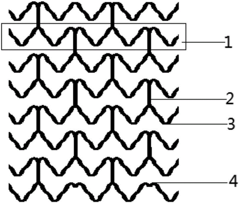 Implanted completely bioresorbable blood vessel polymer support