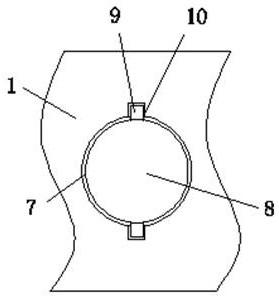 Vortex self-suction type coastal garbage salvaging device based on clean energy