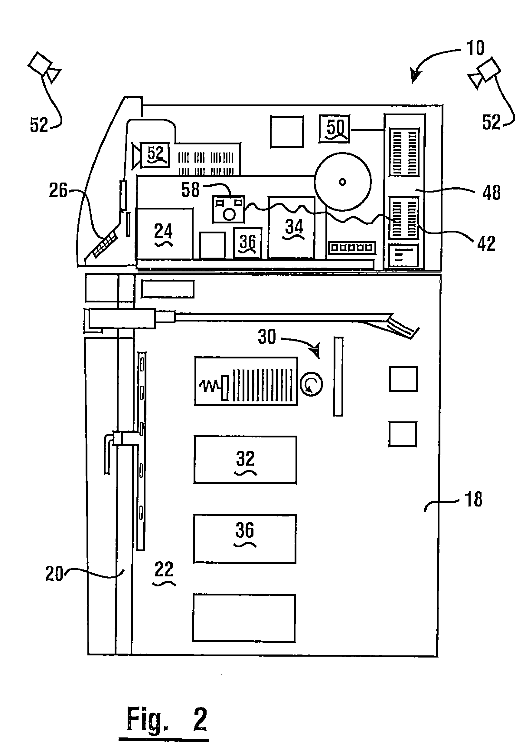 Automated banking system controlled responsive to data bearing records