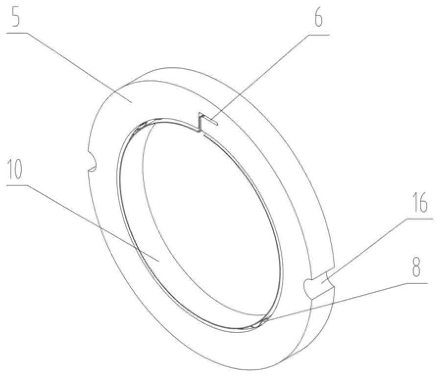 Unit ring combined bump foil type radial air bearing