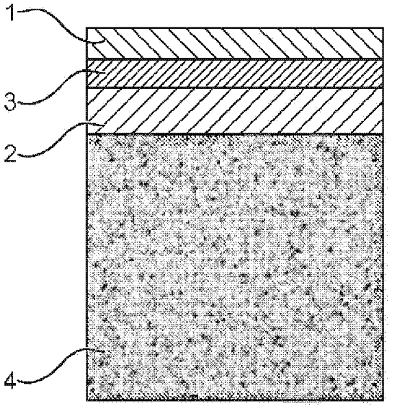 Electrochemical cell having a metal substrate, and method for manufacturing same