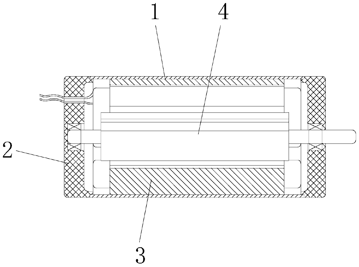 Novel acoustic motor and implementation method thereof