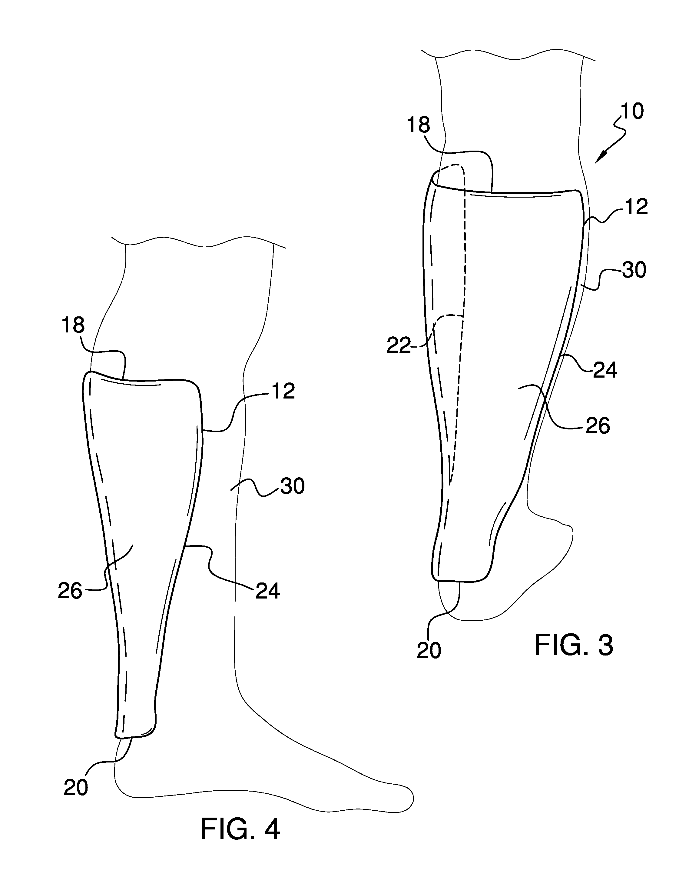 Calf Muscle and Tendon Guard