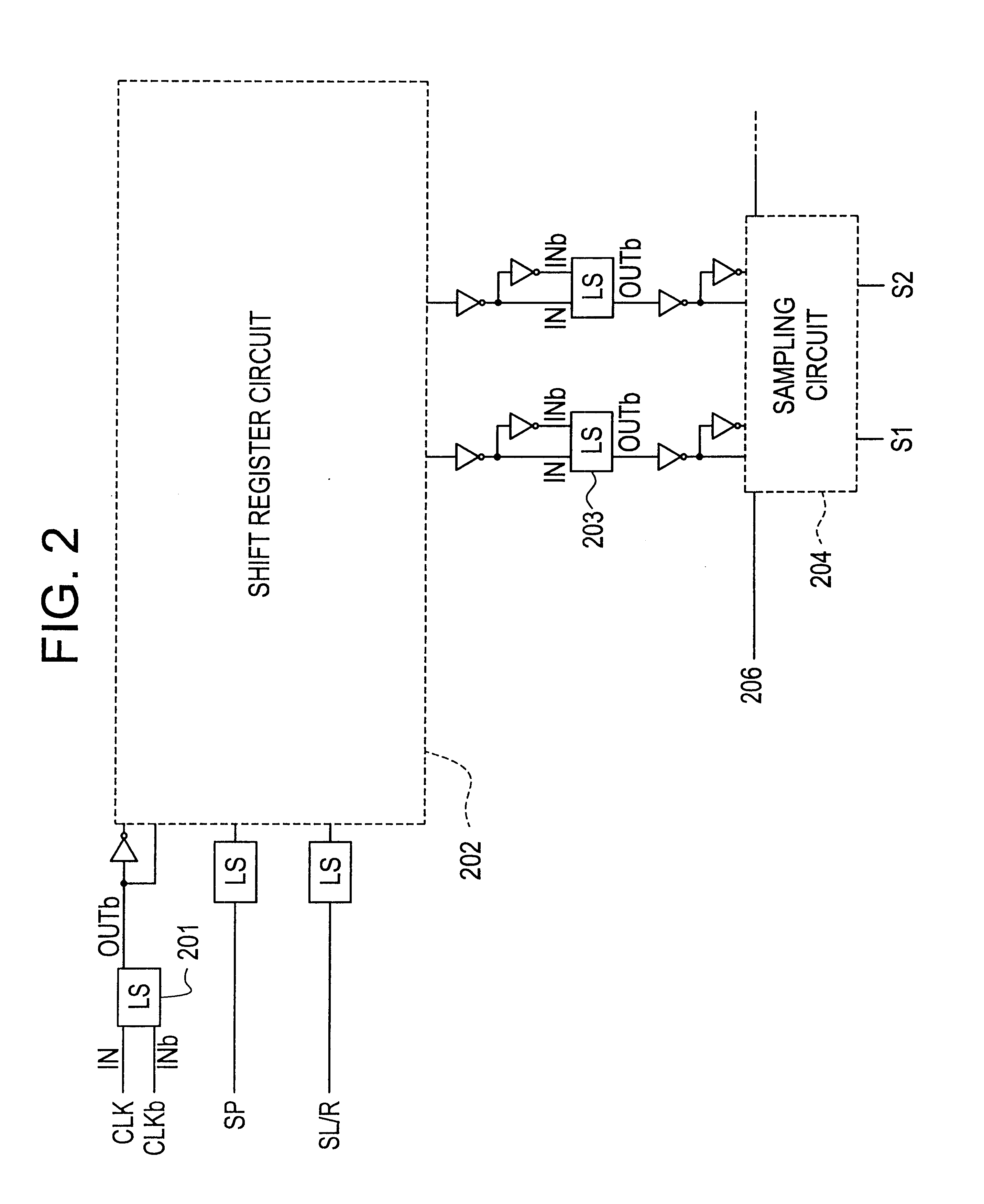 Semiconductor display device and driving circuit therefor