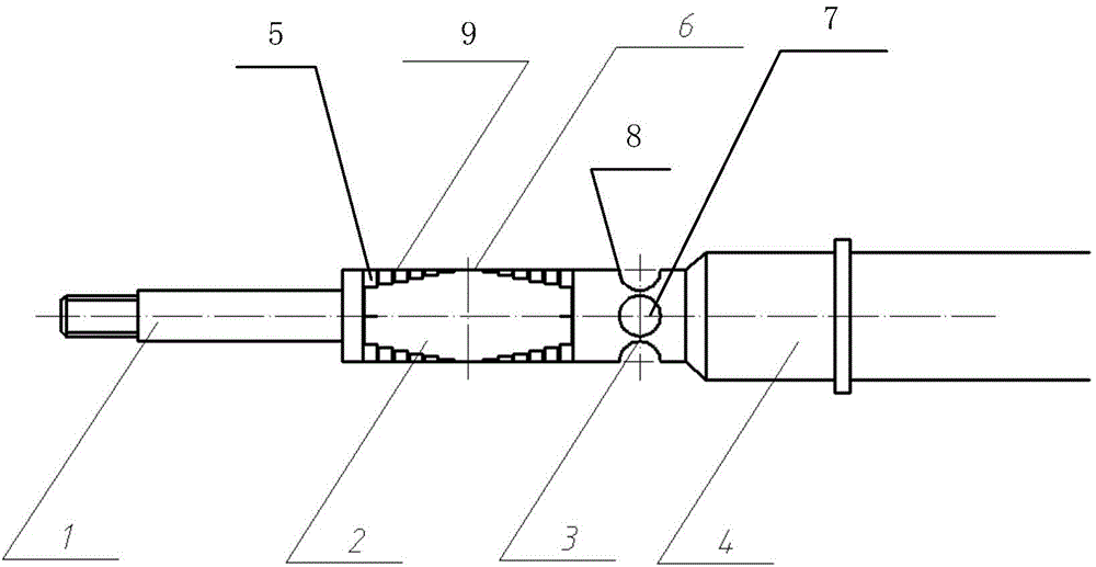 Thrust/torque measuring device for pod test