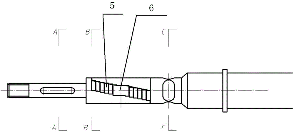 Thrust/torque measuring device for pod test