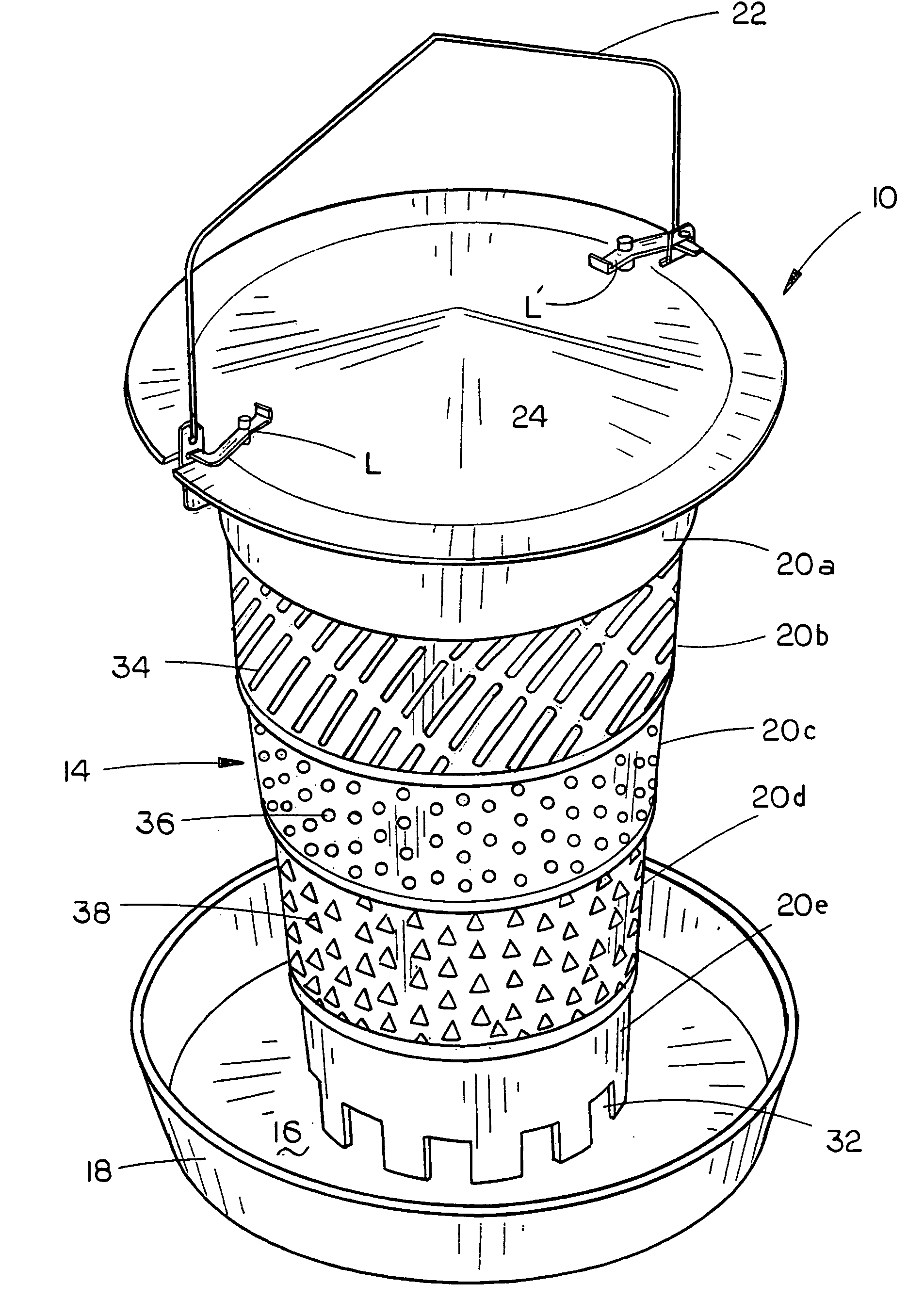 Collapsible feeder