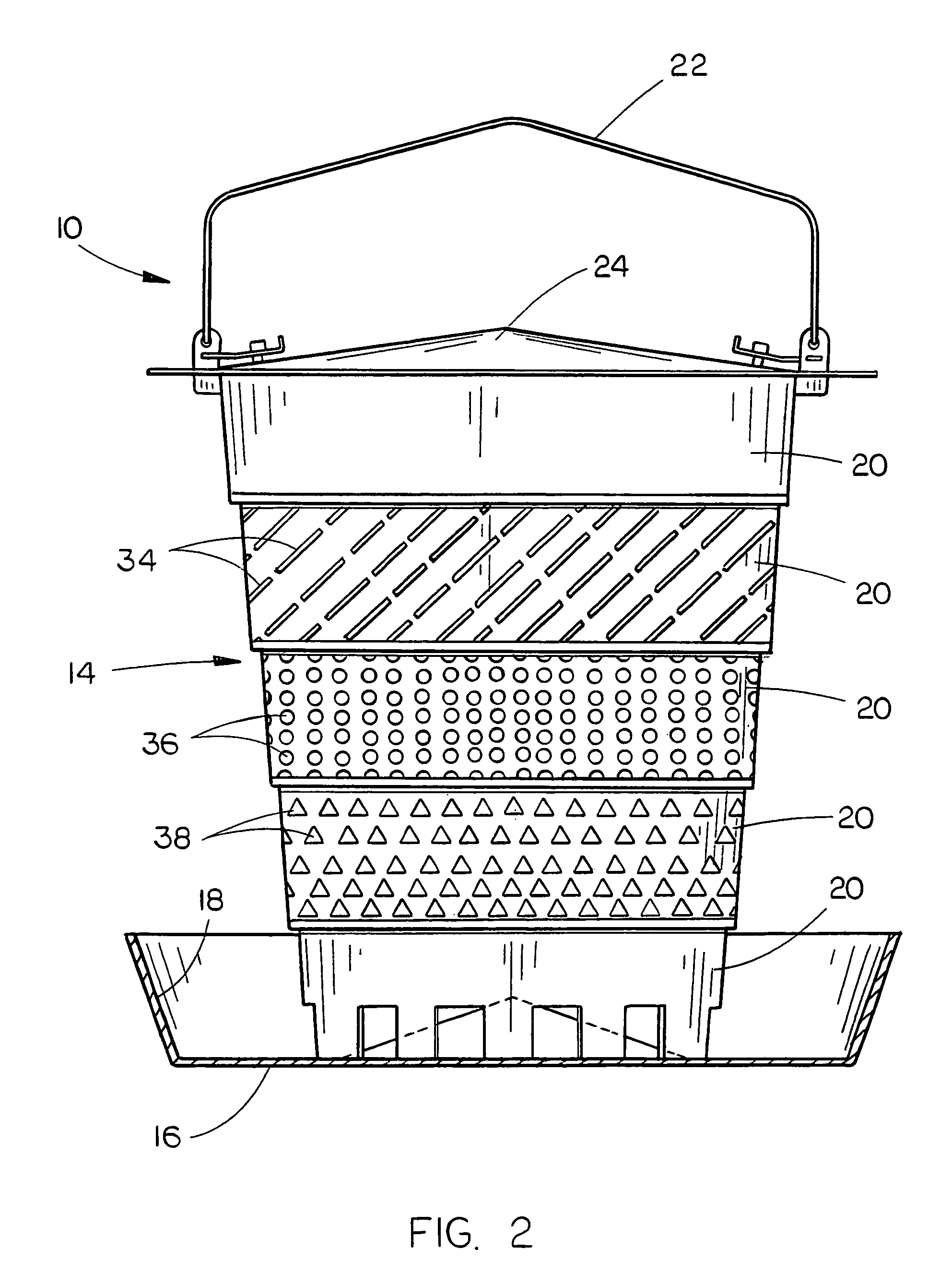 Collapsible feeder