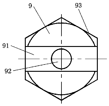 Device and method for testing unscrewing of self-locking nuts of grouped movable supporting plates