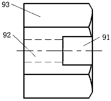 Device and method for testing unscrewing of self-locking nuts of grouped movable supporting plates