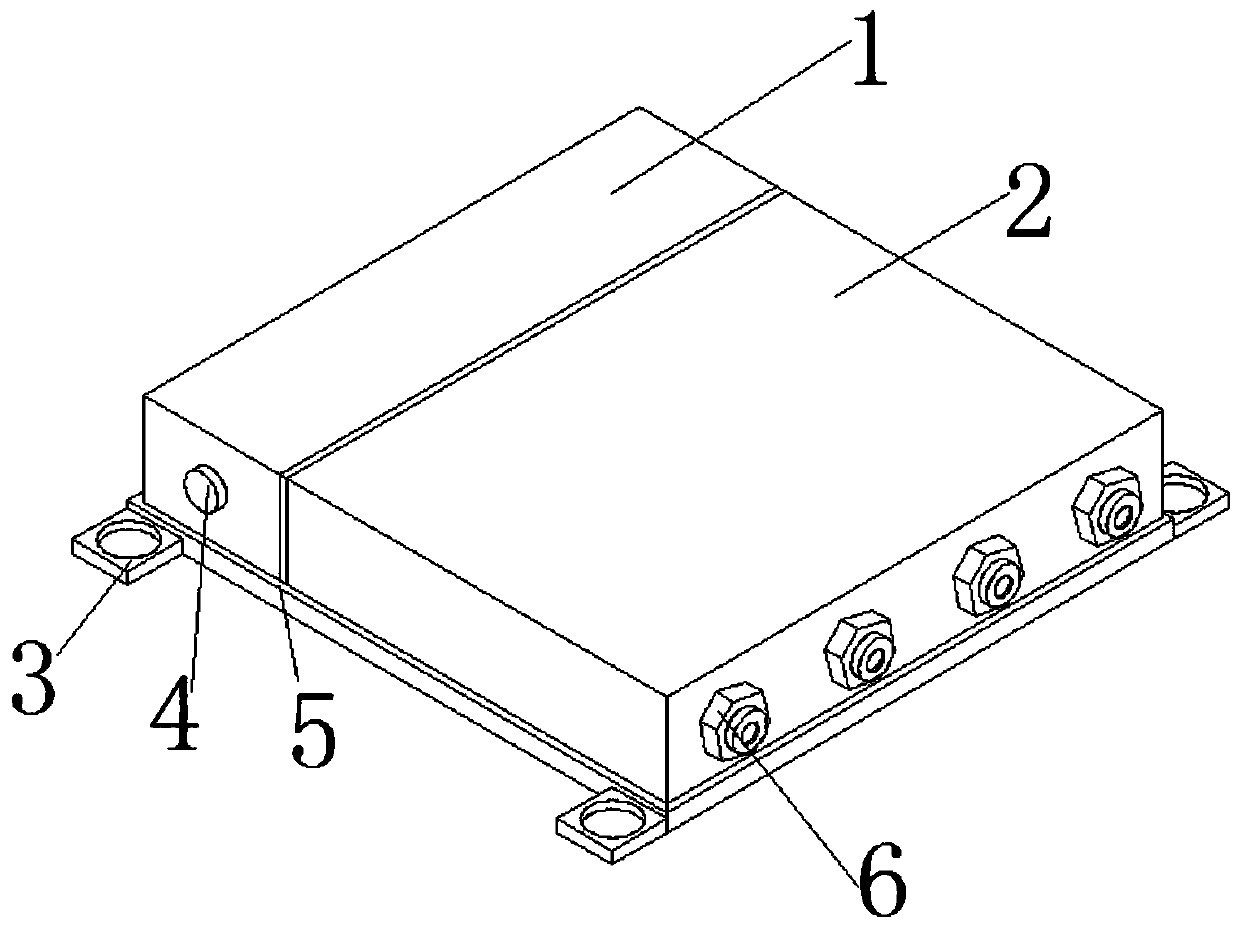 Fiber optic junction box with controllable incoming lines