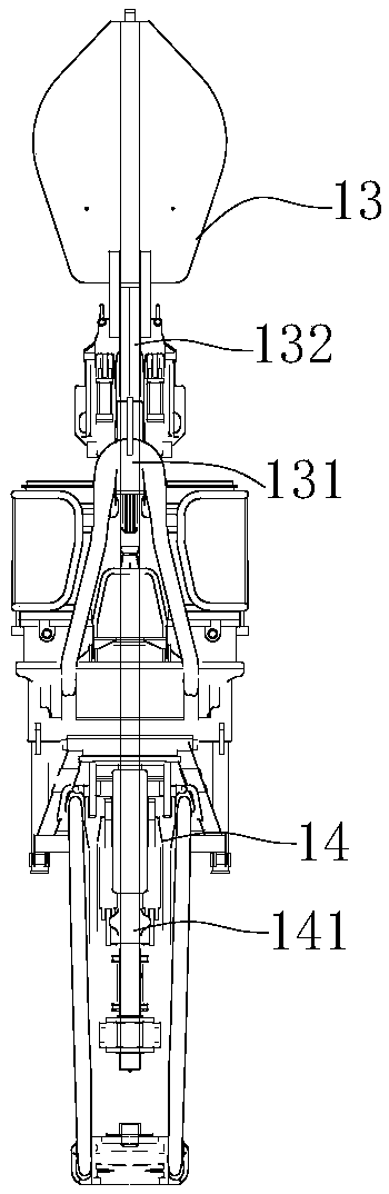 Drilling coring device and method as well as offshore floating platform