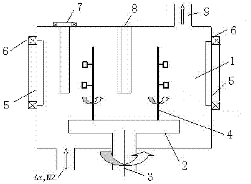 Preparation method of abrasion-resistant and oxidation-resisting TiAlSiN nanometer composite superhard coating