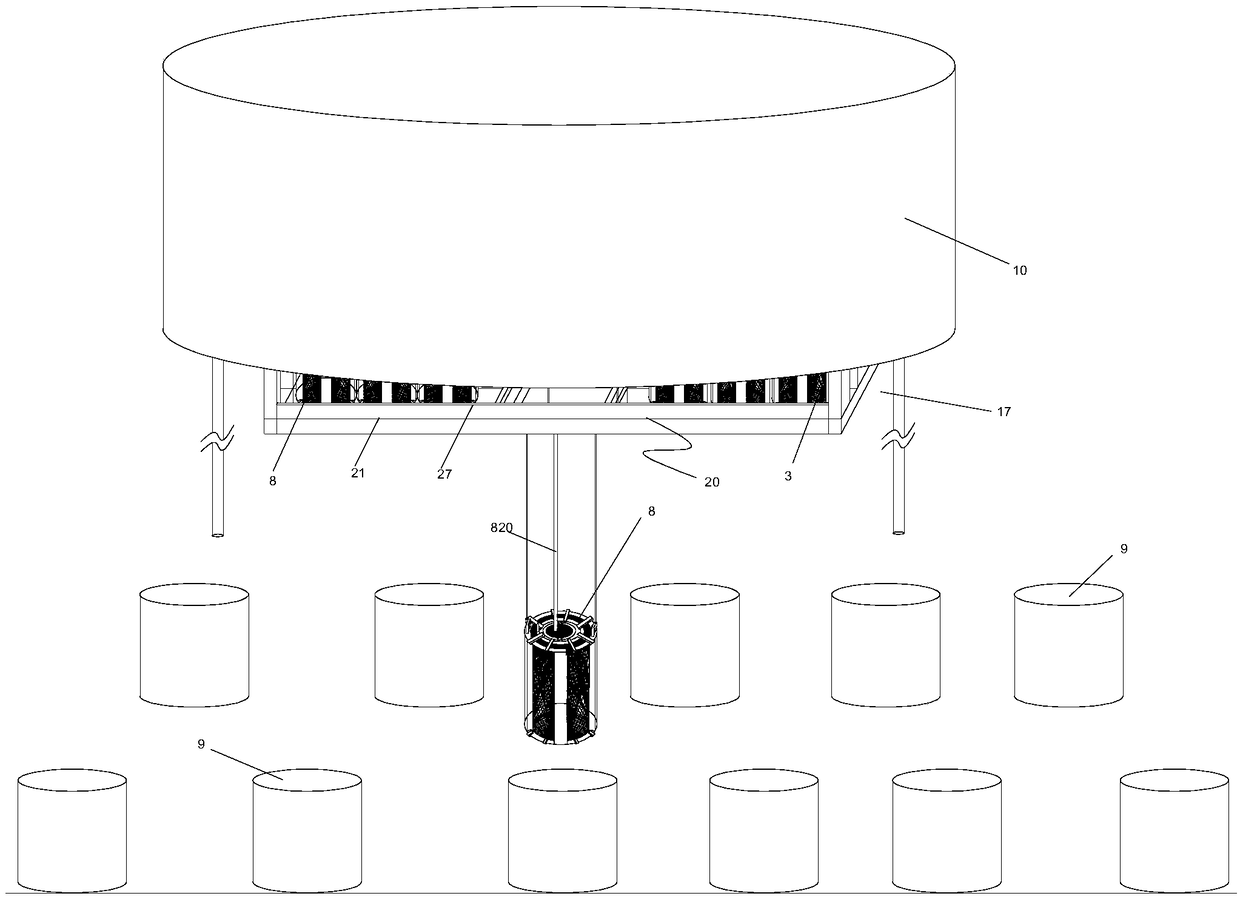 Large platform type offshore aquaculture system