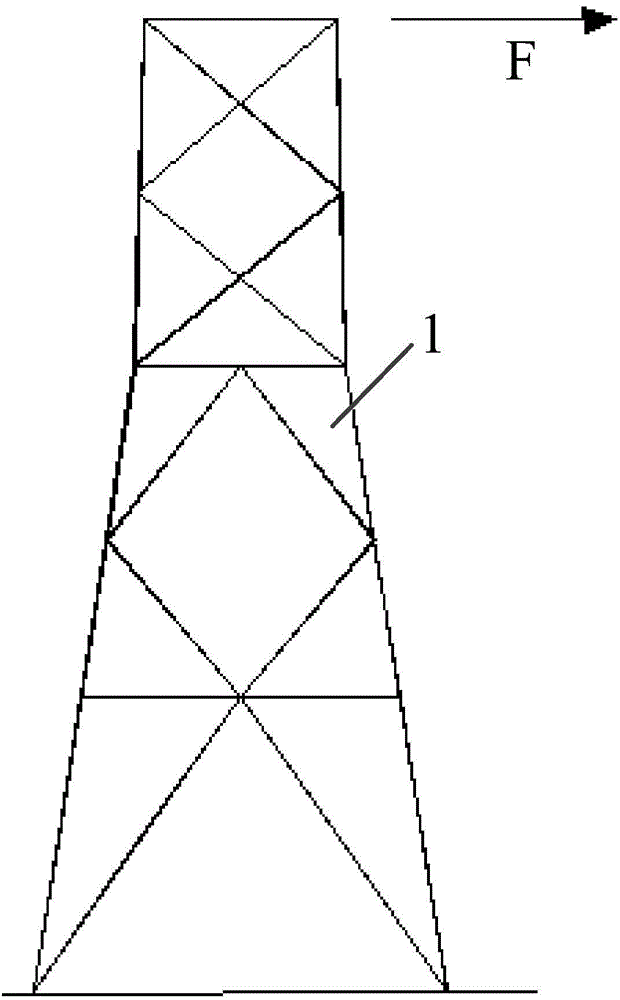 Power transmission tower