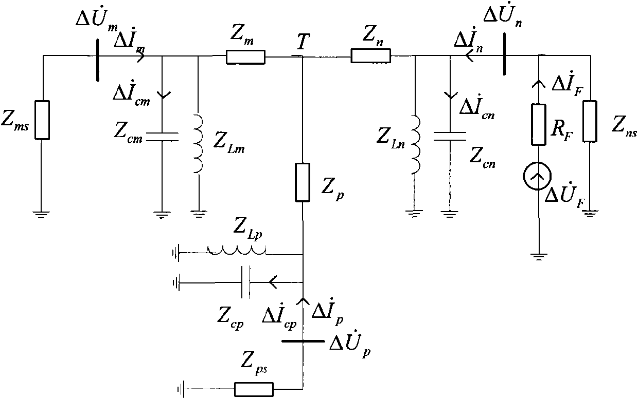 Pilot protection method suitable for T-type wiring transmission line