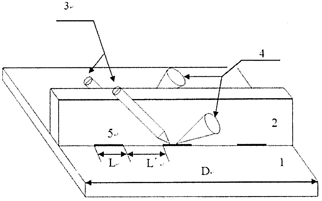 Double laser beam welding method for reducing T-shaped joint welding deformation