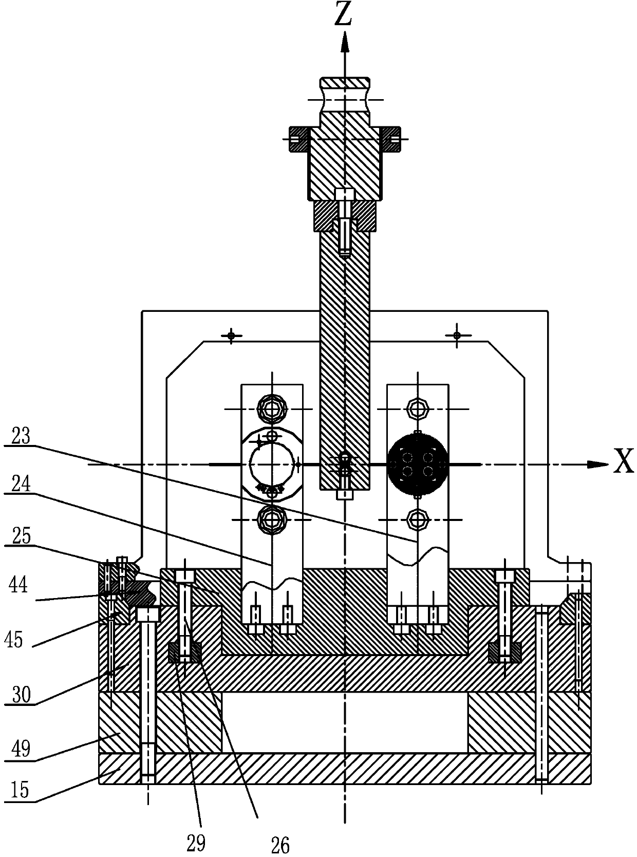 Apparatus and method for precisely detecting Bauschinger effect of repeated bending of metal plate