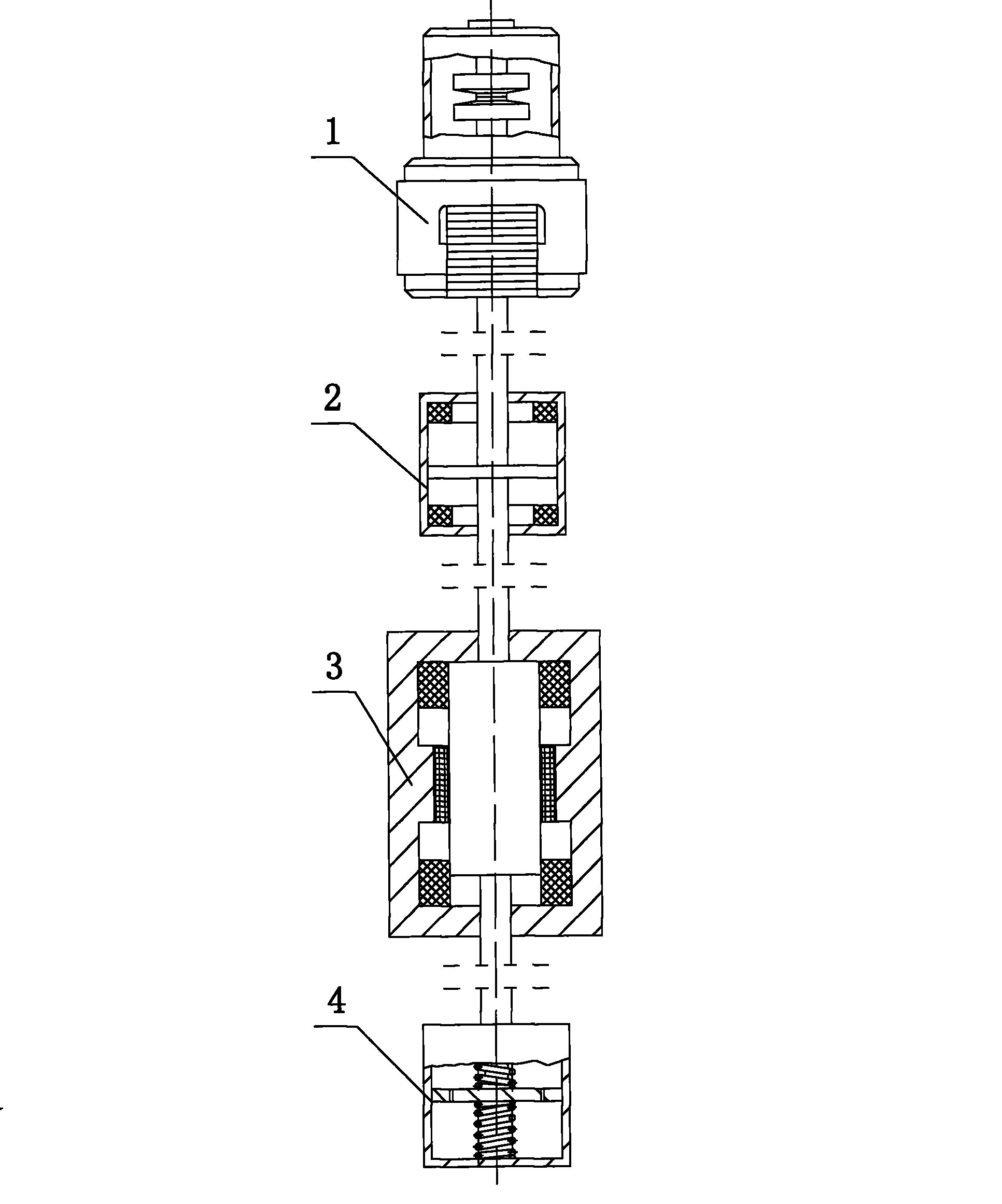 Ultra rapid operation mechanism for high voltage switch