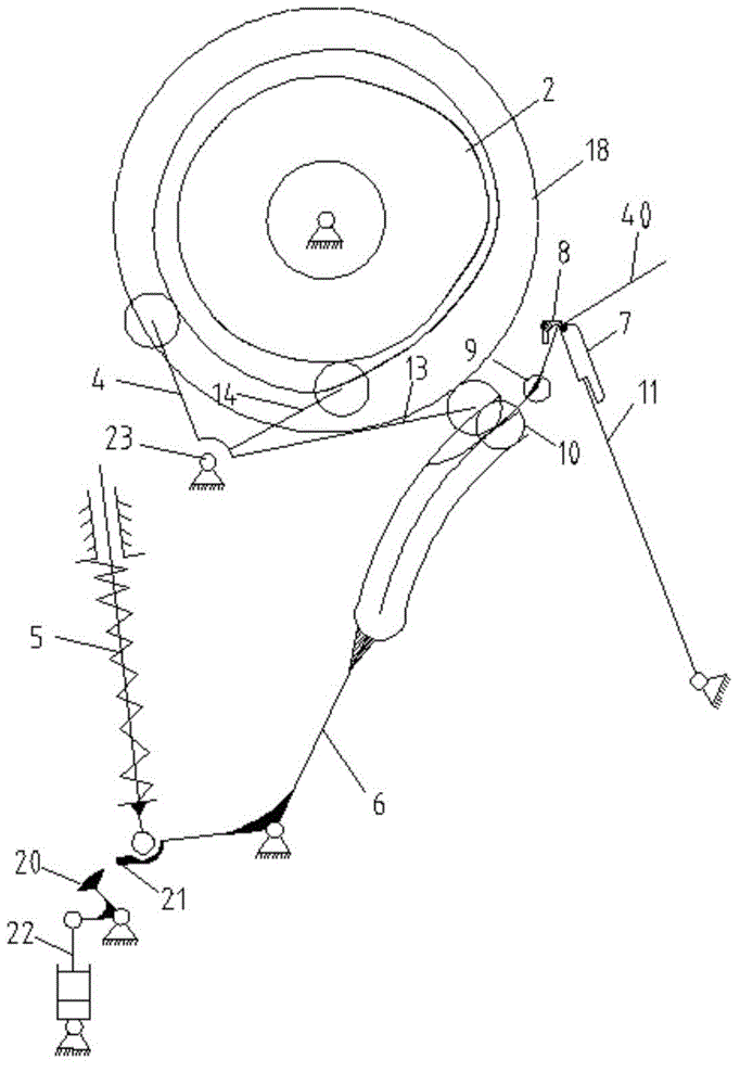 A Stopping Mechanism for Paper Delivery Teeth of Offset Printing Machine