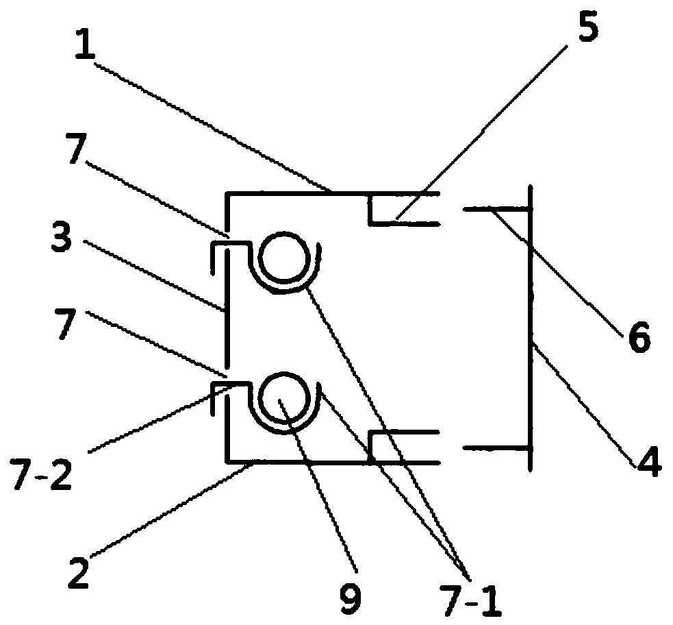 Wall-embedded type pipe box and installation method thereof