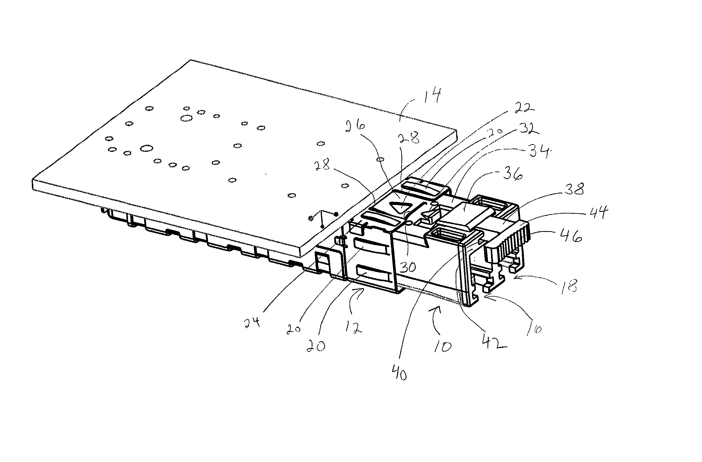 Pluggable transceiver module with extended release and removal lever