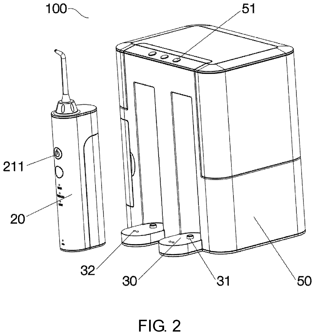 Teeth cleaning apparatus