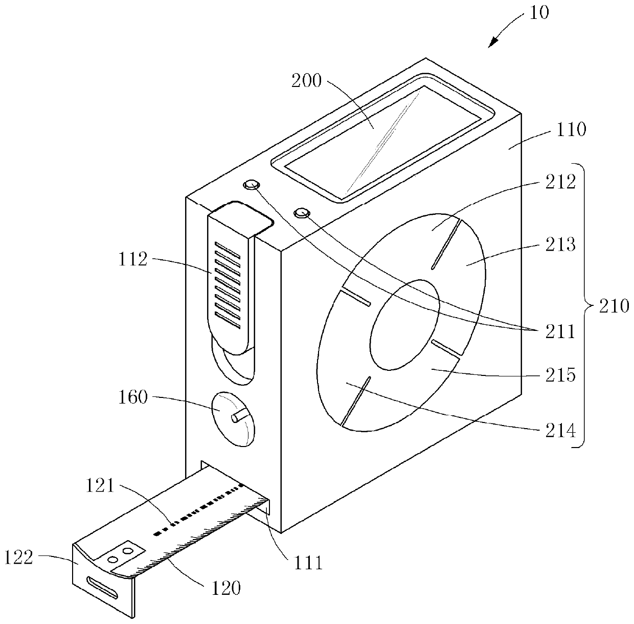 Length measurement device and system