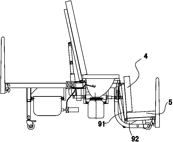 Auxiliary rehabilitation bed