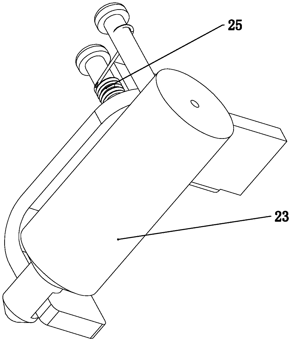 Full-automatic screening machine for refill capillary tube