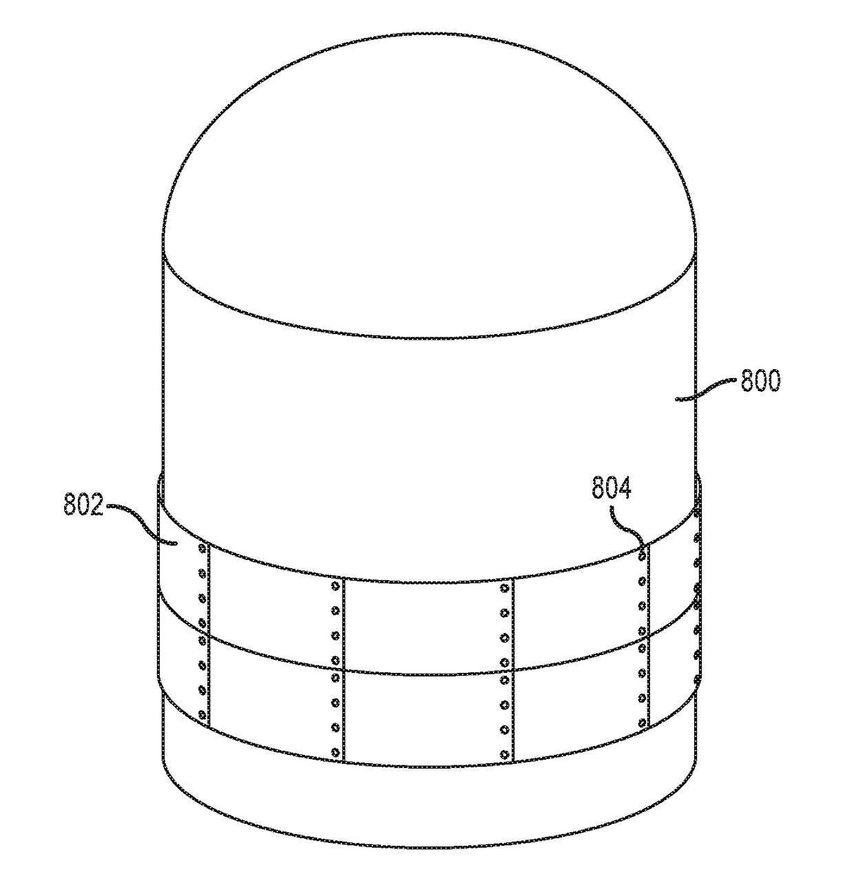 Systems and methods for compression pack pipe insulation