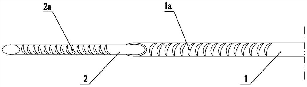 Ultrasonic guided puncture needle device