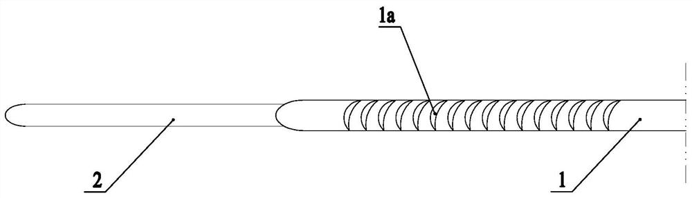 Ultrasonic guided puncture needle device