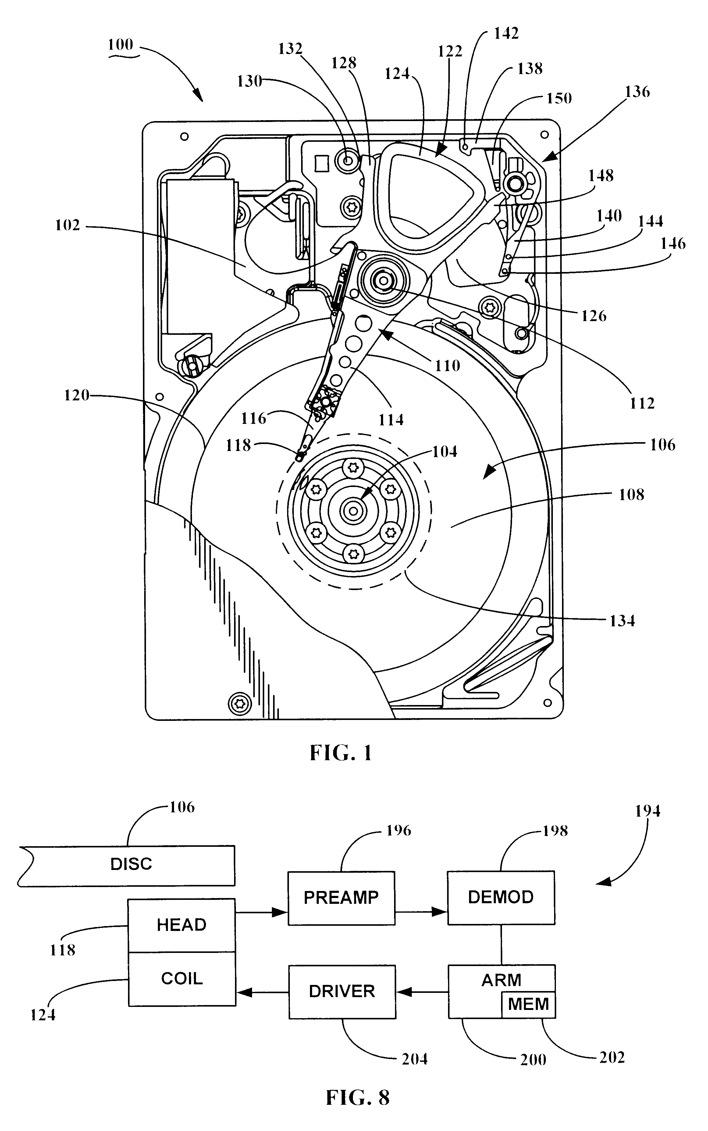 Wear reduction of a disc surface using an adaptive dither process