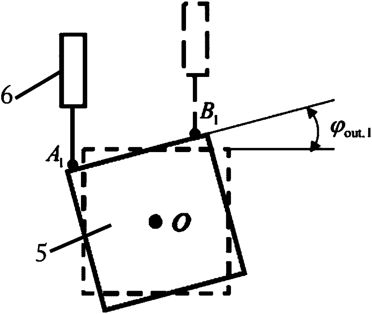 A rv reducer rotary transmission precision error measurement test bench and measurement method