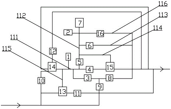 A constant pressure control system for oil well cement curing kettle