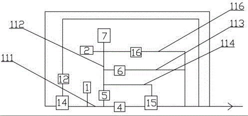 A constant pressure control system for oil well cement curing kettle