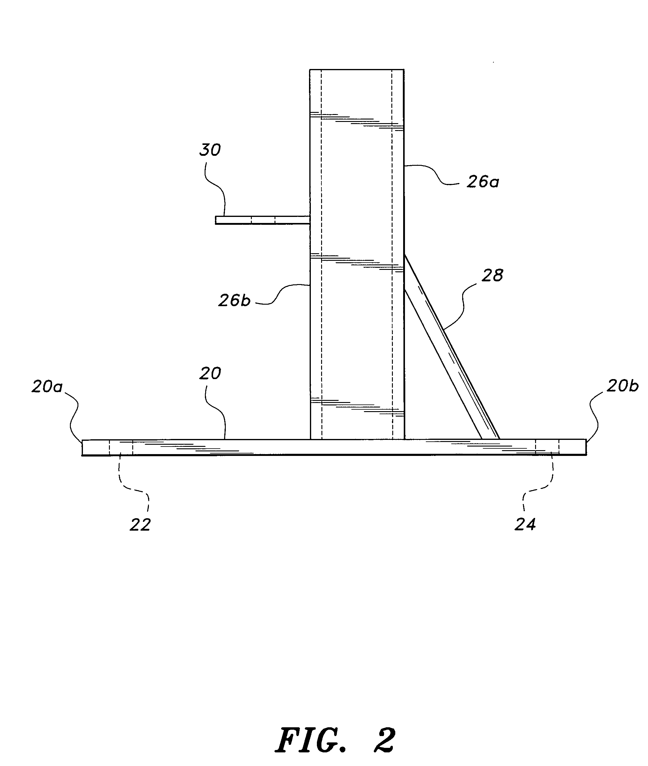 Guardrail Post Base