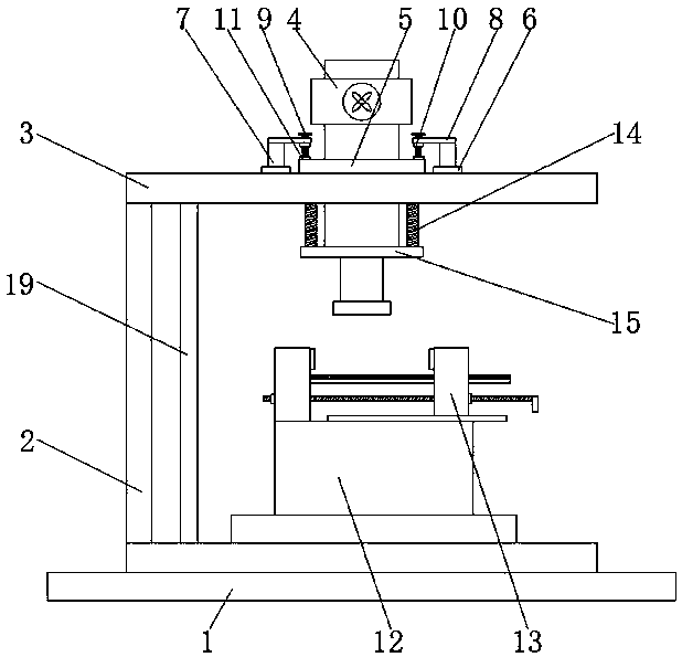 Pressure test device for smartphone