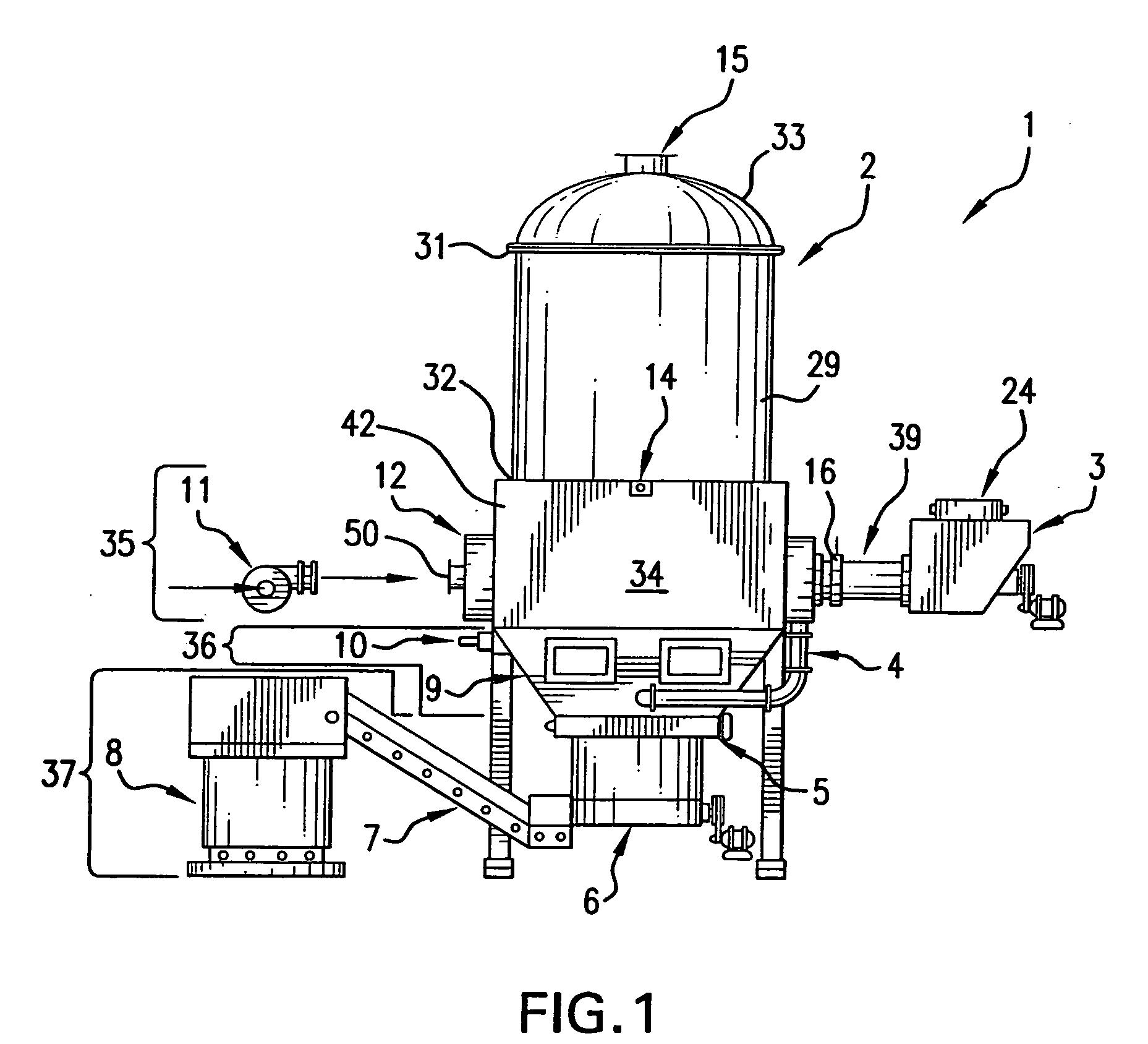 Gasifier and gasifier system for pyrolizing organic materials