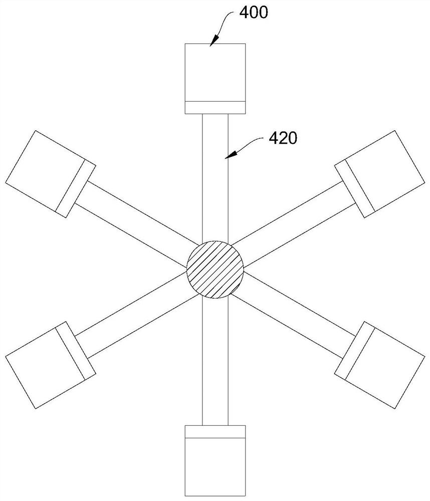 Novel drainage pipe flexible connection device at bridge expansion joint