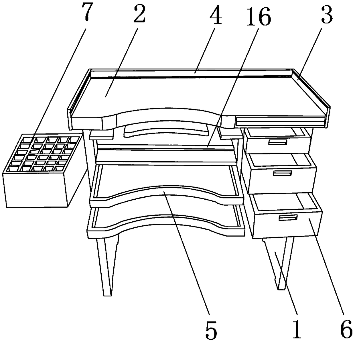 Jewel-crafting worktable