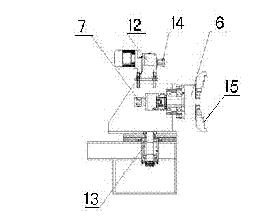 Horizontal gravity casting hub dedicated riser cutting machine