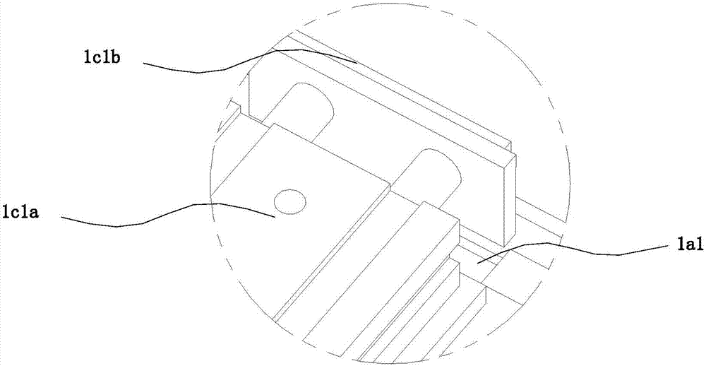 Automatic feeding and discharging device for glass edge grinding machine