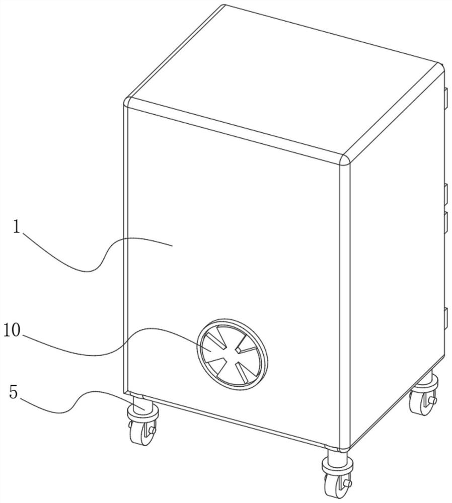 Semi-automatic mold polishing device capable of preventing flying chips