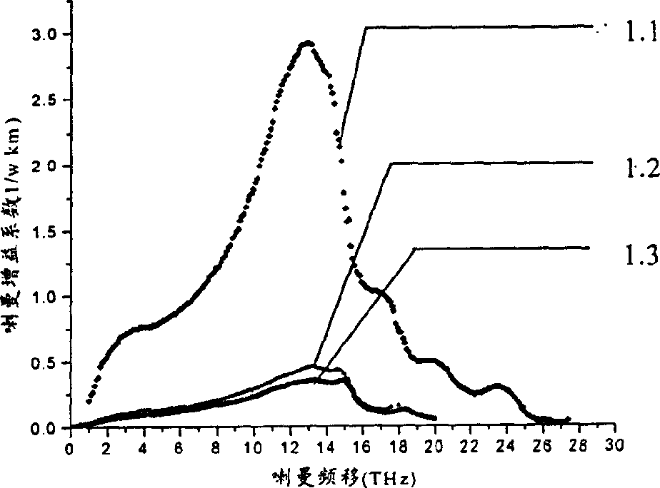 Raman gain real time dynamic control and compensation method and its Raman optical-fibre amplifier