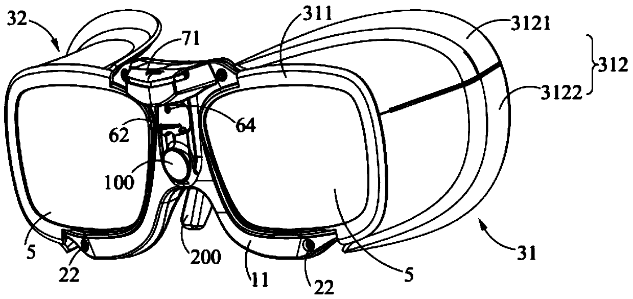 Eyeball tracking device and eyeball tracking equipment