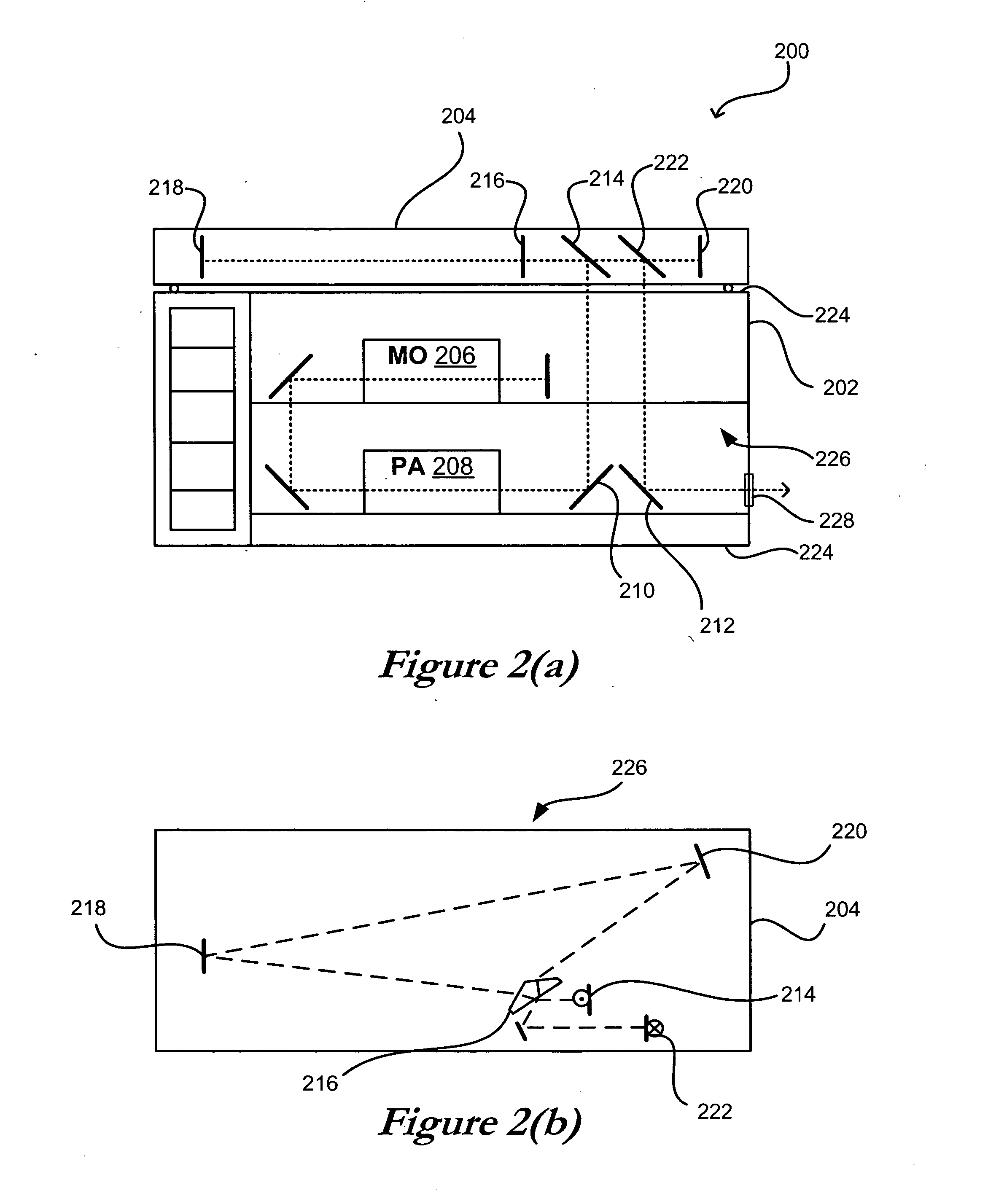 Master-oscillator power-amplifier (MOPA) excimer or molecular fluorine laser system with long optics lifetime